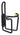 Elite Ciussi Aluminum Bottle Cage Black