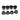 SRAM 5/6 Dual-Hex Chainring Bolt Set 8pc Steel Black