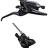 Shimano ST-EF505 EZ Fire Plus Shift/Brake Lever BR-MT200 Disc Brake Caliper - Right/Rear 9-Speed BLK