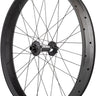 Quality Wheels Alex CF-1 Carbon DT Swiss 350 Disc Front Wheel - 26" Fat 15 x 150mm 6-Bolt BLK 32H