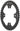 Promax 4-Bolt Chainring - 45t 104 BCD Black