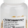 Jagwire 1.2mm Cable End Crimps Gold Bottle/500