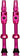 Muc-Off Big Bore Lite Tubeless Valve Stems - Large 45mm -Pink