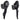 Sunrace ST-R81 Shift/Brake Levers STR81 Pair 2x8sp 2 to 1 Blk