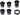 FSA Chainring Bolt Kit for K-Force Light ABS