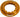 Hope Center Lock Disc Lockring - Orange
