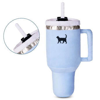 Kitty Cup Cat Tumbler Toy with Catnip & Crinkle Paper - Gio's Outdoors