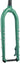 Surly Dinner Fork - 27.5" 15x110mm Thru-Axle 1-1/8" Straight Steerer 420mm Axle To Crown Steel Illegal Smile Green