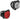 Lezyne Zecto Drive 250+/Zecto Drive 200+ Headlight/Taillight Set -  Black