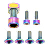 Better Bolts Fox 36 Fork Ti Bolt Kit 2026+ Grip Rainbow 8/Count