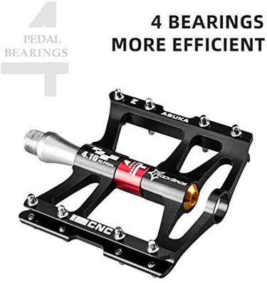 ROCKBROS-Advanced 4 Bearings Mountain Bike Pedals - Gio's Outdoors -ROCKBROSUSA