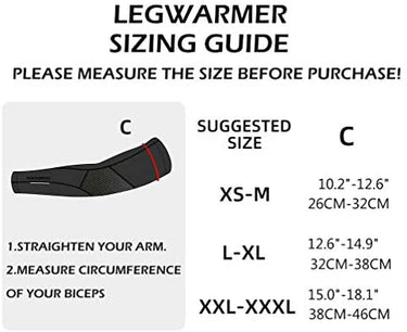ROCKBROS Thermal Arm Sleeves Cycling Arm Warmers for Men Women Winter Arm Cover - Gio's Outdoors -ROCKBROSUSA