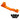 Freedom Coast Post Mount Brake Adapter 200mm+17 Orange