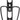 MSW AC-250 Lightweight Aluminum Water Bottle Cage: Black