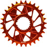 Wheels Manufacturing Direct Mount Chainring - 30t Shimano Direct Mount 1.5mm Outboard Offset HG+ Chain Compatible Orange