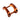 Industry Nine A35 Stem Faceplate Orange
