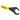 Pedros Bottom Bracket Wrench II Bottom Bracket Wrench Black/Yellow 12-notch 46mm 6460295 3/8`