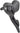 microSHIFT R9 Left Drop Bar Shift Lever - Double Shimano Compatible Black