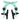 Odyssey Evolver 2.5 U-Brake Frt or Rr Toothpaste Green