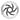 Galfer 180mm Rotor 6-Bolt  1.8mm Black/Silver