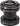 Promax PI-1 Alloy Sealed Bearing 1" Press in Headset Black