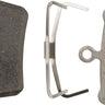 SRAM Disc Brake Pads - Organic Compound Aluminum Backed Quiet/Light For Trail Guide G2