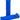 SDG Thrice OC Lock-On MTB Grips - Blue-Black