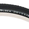 Tioga PowerBlock Tire - 20 x 1-1/8 Clincher Wire Black 60tpi