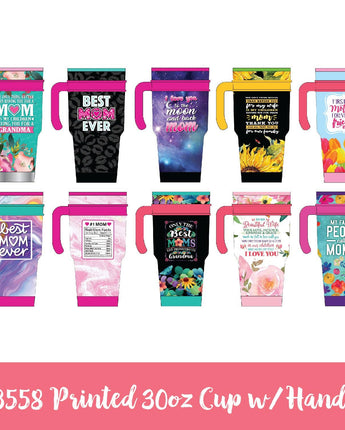 Mother's Day Mom Insulated 30 oz Cup Assortment