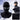 ROCKBROS Thermal Black Ski Mask with Brim Windproof Winter Balaclava for Men - Gio's Outdoors -ROCKBROSUSA