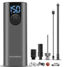 ROCKBROS A8 Electric Bike Pump 150 Psi Inflator Portable Air Compressor 2*2600 mAh - Gio's Outdoors -ROCKBROSUSA