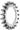 Gates Carbon Drive CDXEXP Centerlock Rear Sprocket - 19t Rohloff Splined Silver