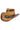 Embroidered Turquoise Flower Straw Cowgirl Hat - Gio's Outdoors -Cap Zone