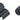Jagwire Cable Grip Black Alloy 2 Pieces