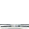 MSW 25.4 Urban Cruiser Bar 620mm Wide 55mm Rise 40 degreeSweep Silver