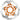 Hope Floating Disc Brake Rotor - 160mm 6-Bolt Orange