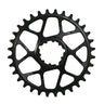 Works Components Round Chainring SRAM 3-Bolt 34T Boost 3mm Blk