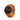 Garmin fenix 9 Pro 47mm Watch Watch Color: Titanium Wristband: Orange/ Spark Orange - Silicone