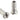 Sapim Alloy Polyax Nipple 14g/12mm Silver 100/Count