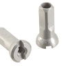 Sapim Alloy Polyax Nipple 14g/12mm Silver 100/Count