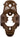 Portland Design Works Otter Water Bottle Cage - Brown