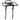 Old Man Mountain Pizza Front Rack Black