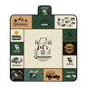 Qunature Outdoor Picnic Mat - Waterproof, Heat-Insulating, Spacious for 6-8 People - Gio's Outdoors -ROCKBROSUSA