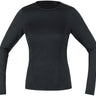 Gorewear M Base Layer Long Sleeve Shirt - Black Women's Small