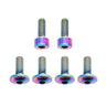 Better Bolts Fox 34SL Fork Ti Bolt Kit Fit4/GripSL Rainbow 6/Ct