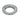 White Industries CenterLock Lockring External Silver Each