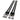 Soma Classic Leather Double Toe Straps Black Pair