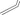 Salsa Bent Rack Struts 45d 8mm Black
