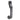 Clarks Disc Brake Adapter  160mm IS Mount Post Mount Black 20mm