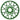 Wheels Manufacturing Gravel Direct Mount Chainring - 46t SRAM 8-Bolt Direct Mount 6.5mm Inboard Offset T-Type Chain Compatible Green